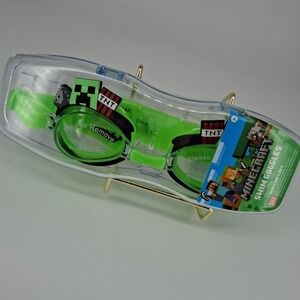 Kids Pan Oceanic Minecraft  Swim Goggles w/Case, UVA protection